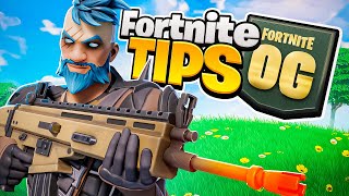 15 Tips Every Fortnite Player Need To Know In Fortnite OG Zero Build Tips and Tricks [upl. by Airdnahc]