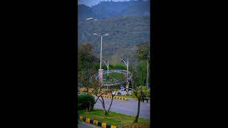 Islamabad best view with drone mountain view Nature view [upl. by Hendricks]