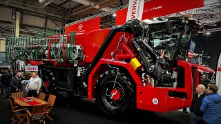 LAMMA Show 2024 Highlights J Riley Agri VERVAET Quad 550 SelfPropelled Slurry Applicator Walkround [upl. by Amieva]