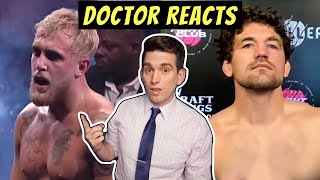 Doctor Reacts to Jake Paul vs Ben Askren KNOCKOUT amp Jakes CTE Comments [upl. by Prosperus]