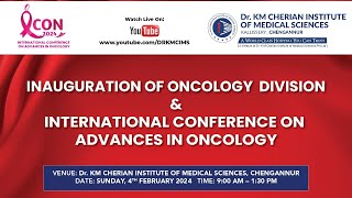 LIVE INAUGURATION OF ONCOLOGY DIVISION amp INTERNATIONAL CONFERENCE ON ADVANCES IN ONCOLOGYiCON 2024 [upl. by Nithsa]