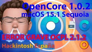 Hackintosh España Error en OPCL 212 [upl. by Cook]