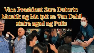 Attorney Lopez Nasa Hospital na Vice President Sara Duterte muntik ng sinarhan ng pulis sa Van [upl. by Yornoc]