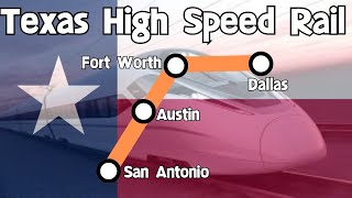 Texas High Speed Rail Corridor [upl. by Pish]