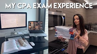 How I Passed All 4 Parts of the CPA Exam In 5 Months Tips Study Schedule  Template Results [upl. by Felisha]