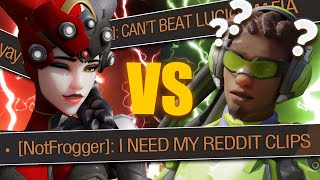 I faced a Reddit Lucio that wouldnt stop diving my Widowmaker [upl. by Ydor261]