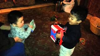 Mateo singing HBD to baby brother [upl. by Manvell445]