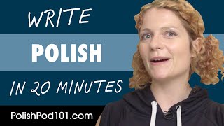 1 Hour to Improve Your Polish Writing Skills [upl. by Bocyaj]