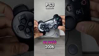 Evolution of PlayStation Controller prices PS1PS6😱 [upl. by Analise657]