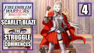 Fire Emblem Warriors Three Hopes  Scarlet Blaze  The Struggle Commences  No Commentary Gameplay [upl. by Hanid]