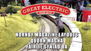 GETS 2022  Hornby Magazine Layouts Quorn Magna amp Fairlie Syniad Da [upl. by Yedarb464]