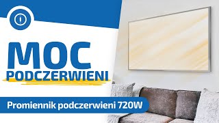 Proste ogrzewanie podczerwienią 🌞  Panel grzewczy Cronos 720W  unboxing [upl. by Gavan]