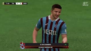 EA SPORTS FC 24 TRABZONSPOR RAPİD WİEN UEFA AVRUPA LİGİ MAÇI [upl. by Anrapa]