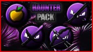 ★ Minecraft PvP Texture Pack l HAUNTER 256X 1718 ★ [upl. by Ronnholm740]