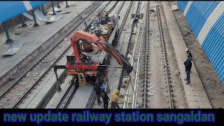 usbrl Project new update railway station sangaldan Arhan2410 [upl. by Ajit]