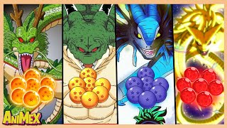 TODAS as ESFERAS e DRAGÕES MAIS PODEROSOS DE DRAGON BALL [upl. by Lanevuj]