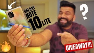 Galaxy Note 10 Lite Is Here  Heavy Features Lite Price  Giveaway🔥🔥🔥 [upl. by Hessler830]