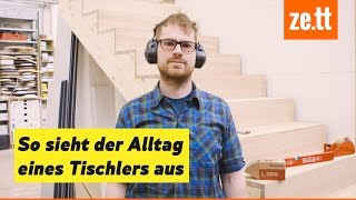 6 Fakten zum Job als Tischler  Auf Arbeit [upl. by Santos515]