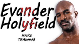 Evander Holyfield RARE Training In Prime [upl. by Joaquin]