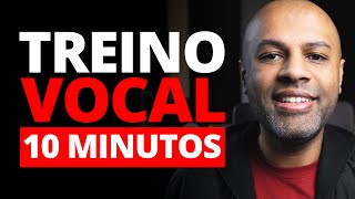 Treino Vocal Diário  Exercícios para ter uma voz bonita 10 minutos [upl. by Ignazio]