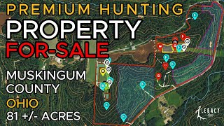 Muskingum County Ohio  Premium Hunting Property FORSALE [upl. by Eedebez686]