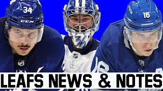 Toronto Maple Leafs News amp Notes Ahead of Game 2 Bunting Returning Marner amp Matthews amp More [upl. by Cleon]