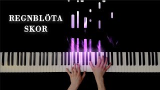 Regnblöta skor  Miriam Bryant  Relaxing Piano Cover [upl. by Anayeek]