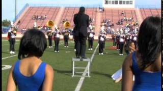 Langston University Marching Pride Band 2010 Homecoming Halftime Show [upl. by Dilan]