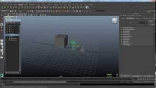 How to group and ungroup objects in Autodesk Maya [upl. by Izmar]