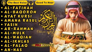 The heart touching voice of Ayat Kursi 7xSurah YasinAr RahmanWaqiahAl MulkKahfiIkhlasFalaq [upl. by Gustaf]