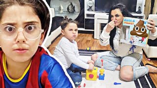 EFE VE EMİR İLE ANNESİZ BİR GÜN VLOG  TUBİ BAKICI OLDU [upl. by Tharp]