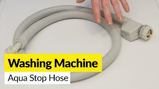 Universal Antiflood Aqua Stop Appliance Hose [upl. by Nora]