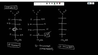 Enantiomero vs Epimero vs Anomero MonosaccaridiBIOCHIMICA [upl. by Refynnej]
