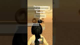 Tutorial dapet headless dan korblox di Roblox secara gratis heheroblox [upl. by Frederick]