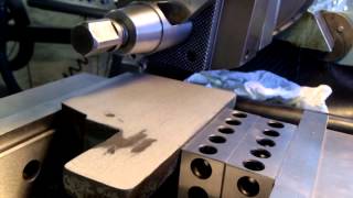 Metal shaper project pedestal grinder tool rest [upl. by Ebsen]