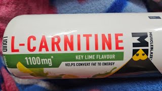 MuscleBlaze L carnitine  Muscle Building  Fat burner  muscleblaze muscleblazeziddihoonmain [upl. by Ynomrah]