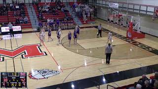 Marysville High School vs Nemaha Central High School Womens Varsity Basketball [upl. by Ahsemot607]