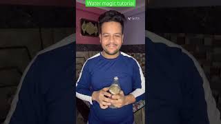 Water magic tutorial magic tutorial shorts trending viralvideo [upl. by Alrats]