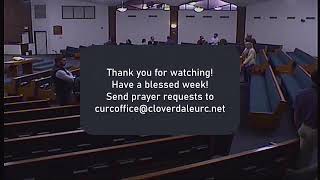 Cloverdale URC Live Stream 11324 PM Service [upl. by Acinomed885]