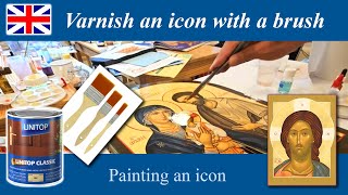 Varnish an icon with a brush [upl. by Odoric]