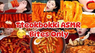 ASMR Enjoy satisfying Tteokbokki bites 🍲 😋 [upl. by Fauman]