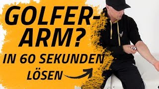 Golferellbogen sofortige Schmerzlinderung [upl. by Aicnom267]