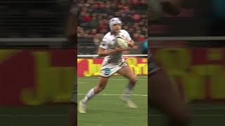 L’essai de Pete SAMU sur une passe acrobatique de Louis BielleBiarrey 🤯iloveubb LOUUBB top14 [upl. by Cirderf]