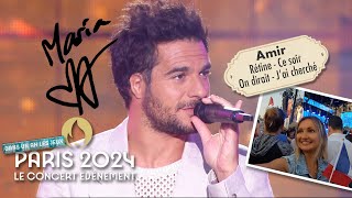 Amir  Medley Rétine  Ce soir  On dirait  Jai cherché Concert 2023 [upl. by Rolan]