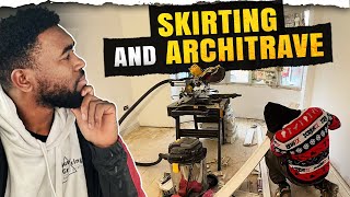 Skirting and architrave a day in the life of a self employed carpenter episode 20 [upl. by Trebleht]