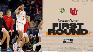 Utah vs South Dakota State  First Round NCAA tournament extended highlights [upl. by Arlinda678]