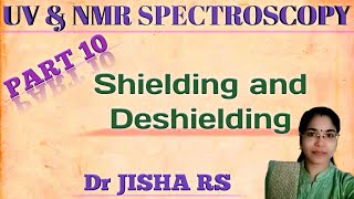 UV and NMR Spectroscopy Part 10Shielding and Deshielding Effect and Factors Affecting it [upl. by Milzie]