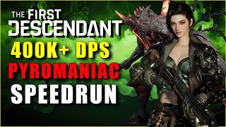 INSTANT KILL PYROMANIAC WITH FREYNA  The First Descendant  Build At End [upl. by Ambrosane]