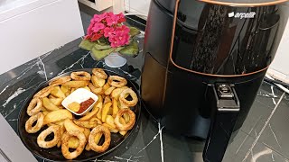 Arçelik 6244 Airfryer Tanıtım  airyer yemek tarifleri [upl. by Danczyk]