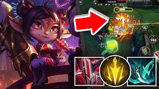 NEW TRISTANA BUILD  RUNES IN PATCH 43 Wild Rift Tristana Gameplay [upl. by Carmelia]